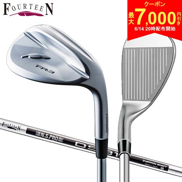 乐天商城 - 【14日20時開始!最大7,000円引きクーポン！】フォーティーン FR-3 パールサテン仕上げ ウェッジ NSプロ DS-91w スチールシャフト