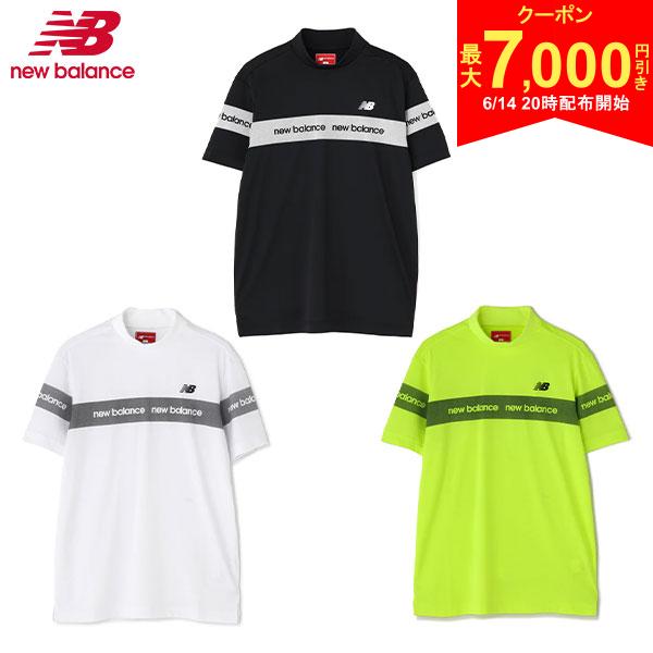 樂天商城 - 【14日20時開始!最大7,000円引きクーポン！】【送料無料】ニューバランスゴルフ 接触冷感 モックネック プルオーバー 半袖 シャツ 6166006