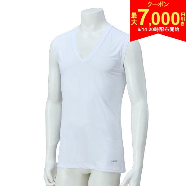 この商品の特徴即日出荷『UVカット99％！持続冷感でずっと快適。なめらか生地で心地いい。』暑い季節でもさらりと快適な着心地を提供する 持続涼感ノースリーブアンダーシャツ。細いナイロン糸を使用した高い放熱性により、ウェア内の熱を効率的に逃がし、長時間の着用でも涼しさが続きます。吸水速乾機能で汗を素早く発散し、ムレを軽減。UVカット(UPF50+)仕様で紫外線対策も万全です。さらに脇部分にはメッシュ素材を採用し、通気性を向上。ストレッチ性にも優れ、フラットシーマ仕様で肌へのゴロつきを抑えた、快適性と機能性を兼ね備えた一着です。●『持続涼感でずっと快適。なめらか生地で心地いい』ノースリーブアンダーシャツ。●【放熱性】一般的なインナーに比べて細い40デニールのナイロン糸を採用。ウェア内の熱を効率的に逃がす放熱性にも優れているため、着用中も涼感が持続します。一般的なポリエステル生地よりも『45％熱が逃げやすい』構造です。●【吸水速乾】で汗を吸収・発散しさらりと快適な肌面をキープ。●【UVカット(UPF50+)】フルダル糸使用でハイゲージのため透けにくく紫外線をカット。●【なめらか】ハイマルチフィラメント糸を高密度なハイゲージ編みにすることで、なめらか＆柔らかな肌ざわり。●【接触冷感】熱伝導率の高いナイロン素材でひんやりとした着心地。●【ストレッチ】さまざまな動きに追従する高いストレッチ。●首回り、脇と共地にすることでアタリを軽減。●後身頃は目の細かいメッシュ仕様にし蒸れにくい(メッシュ部分はUVカットはございません)●フラットシーマ仕様にすることで肌へのゴロつきを軽減スペック素材本体：ナイロン86%、ポリウレタン14%メッシュ部分：ナイロン92％、ポリウレタン8％カラーホワイト機能吸水速乾/接触冷感/UVカット/ストレッチサイズサイズMLLL身長(cm)165-175170-180175-185胸囲(cm)84-9290-9896-104胴囲(cm)74-8280-8886-94規格サイズMLLL着丈(cm)697173身幅(cm)444648肩幅(cm)414243裾幅(cm)464850商品の特性によって、1-2cm前後の誤差が生じます。LOIF ヒョーン 接触冷間 ゴルフウェア 暑さ対策 インナー