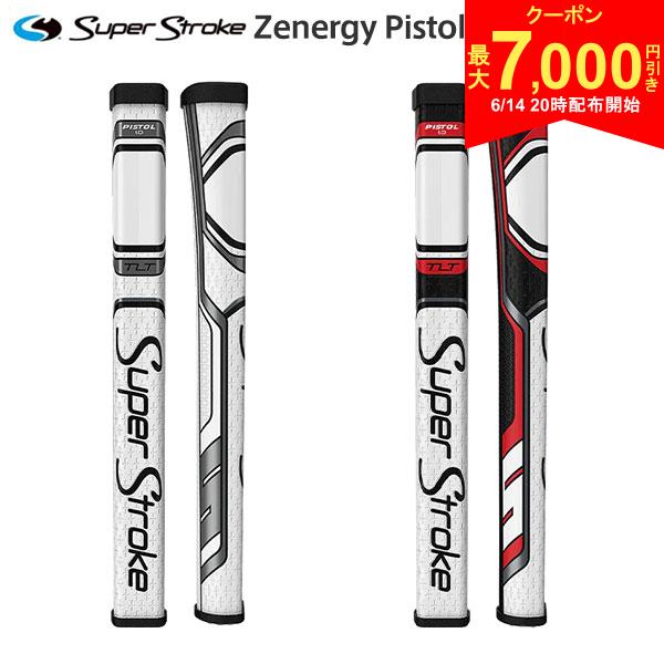 この商品の特徴即日出荷ホワイト×シルバーホワイト×レッド急速に普及し、幅広いゴルファーに人気を集めているゼロトルク、ライ角バランスのパター向けに設計された、新しいZenergy TLTオフアクシスグリップをご紹介します。※ご注意：このパターグリップにはテックポートは付属しておらず、カウンターコアウェイトを取り付けることはできません。オフアクシスコア設計Zenergy TLTパターグリップは、シャフトをグリップ内部で斜めに配置するオフアクシスコアを採用しており、アドレス時にニュートラルな手の位置を維持しながら、シャフトを前傾させるように設計されています。この内部コア形状は、ゼロトルク、ライ角バランスのパターを補完するように特別に設計されており、意図したとおりにセットアップして性能を発揮できるようにします。TLTは、グリップ内でシャフトを適切な角度に配置することで、手や手首の補正動作の必要性を軽減し、ゴルファーが安定性を維持し、フェースの回転をコントロールし、スムーズな振り子のようなパッティングストロークを繰り返すのに役立ちます。素材ポリウレタンサイズ横幅：約29.5mm長さ：約267mm口径：60重量約88±5gカラーホワイト×シルバーホワイト×レッド製造国中国発売日：2026年SuperStroke ゼナジー