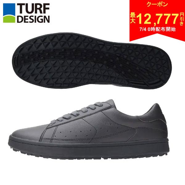 [Starts at 00:00 on the 4th! Up to ¥12,777 off coupon!][Free Shipping] Turf Design TDSH-2275 Spikeless Golf Shoes, Gray (GY)
