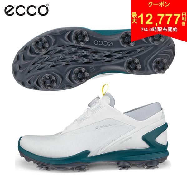 [Starting at 00:00 on the 4th! Up to ¥12,777 off coupon!] ECCO BIOM TOUR BOA EG131914 Soft Spike Golf Shoes White
