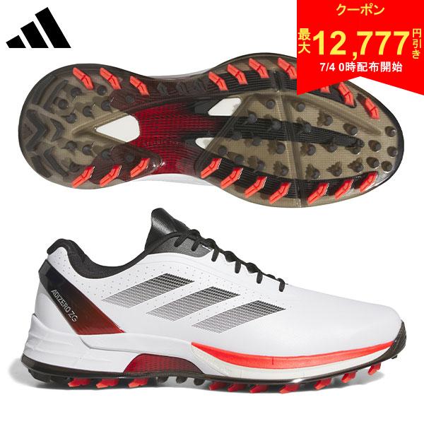 [Starts at 00:00 on the 4th! Up to ¥12,777 off coupon!][Free Shipping] adidas Adizero ZG25 Spikeless Golf Shoes NLC98 Footwear White x Lucid Red x Core Black (IE3530)
