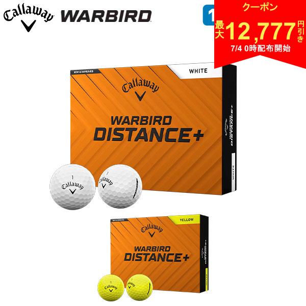 [Starting at 00:00 on the 4th! Up to ¥12,777 off coupon!] Callaway WARBIRD DISTANCE+ Golf Balls, 1 dozen/12 balls