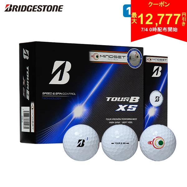 [Starting at 00:00 on the 4th! Up to 12,777 yen off coupon!][Free shipping] Bridgestone Tour B XS Mindset Golf Balls S6WXJM Tour BXS 1 dozen/12 balls