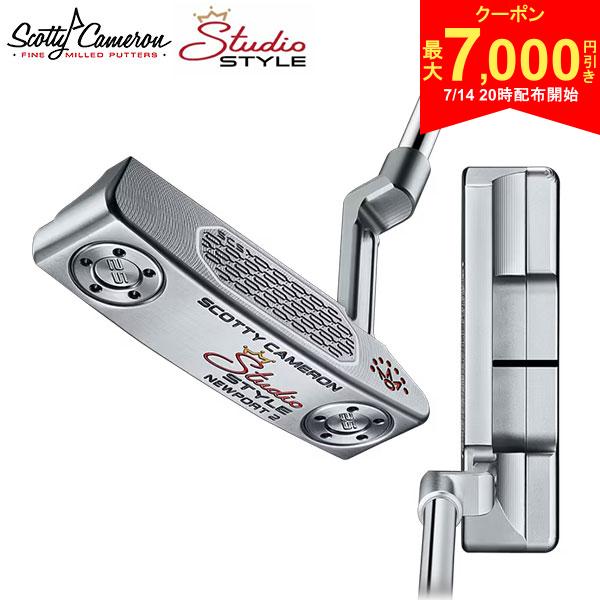 【14日20時開始!最大7,000円引きクーポン！】【レフティー/左用】タイトリスト スコッティキャメロン スタジオスタイル ニューポート2 パター