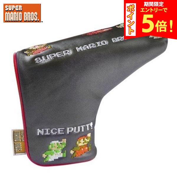 スーパーマリオブラザーズ SBPT002 ピン型 ブレード型 パターカバー ヘッドカバー キャラクター SUPER MARIO