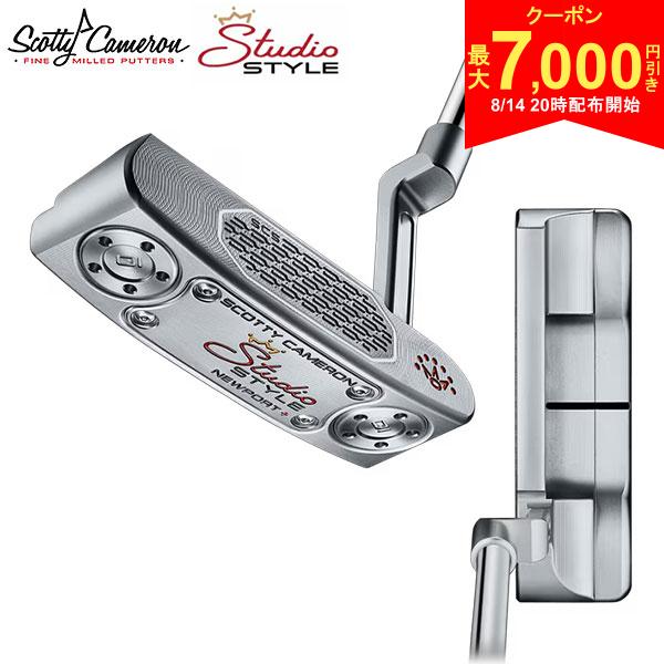 【14日20時開始!最大7,000円引きクーポン！】タイトリスト スコッティキャメロン スタジオスタイル ニューポート+ パター