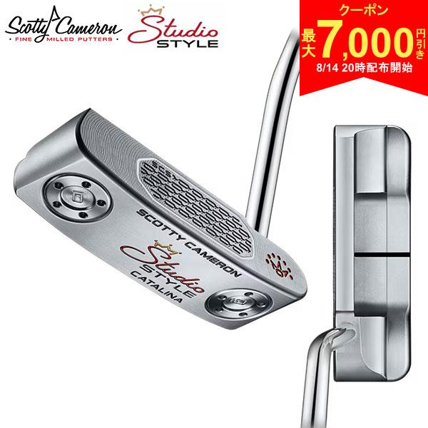 【14日20時開始!最大7,000円引きクーポン！】【レフティー/左用】タイトリスト スコッティキャメロン スタジオスタイル カタリナ パター