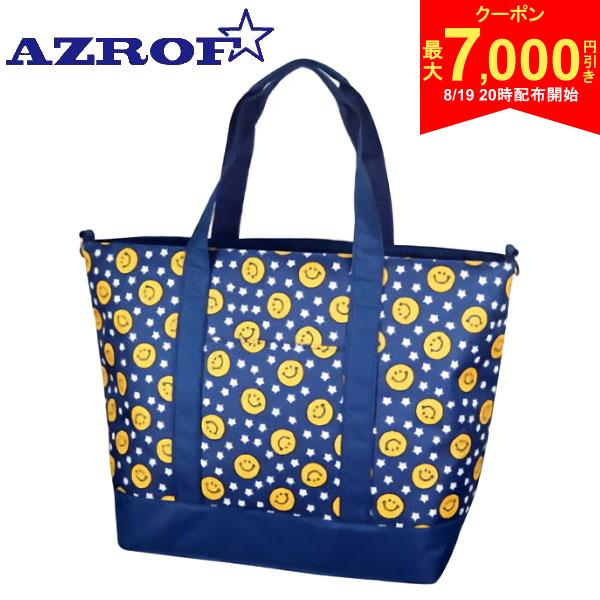 【19日20時開始!最大7,000円引きクーポン！】【送料無料】アズロフ AZ-BGT01 ビッグ トートバッグ ニコチャンネイビー(181)