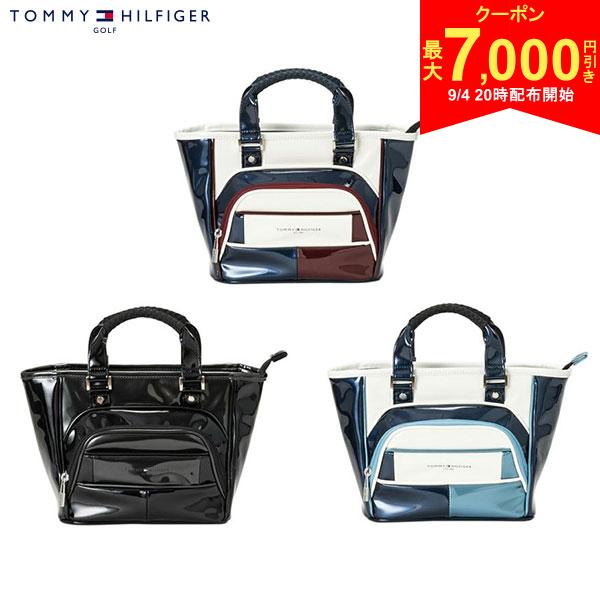 【4日20時開始!最大7,000円引きクーポン！】トミーヒルフィガー THMG5FT1 エナメルスポーツ ラウンドバッグ