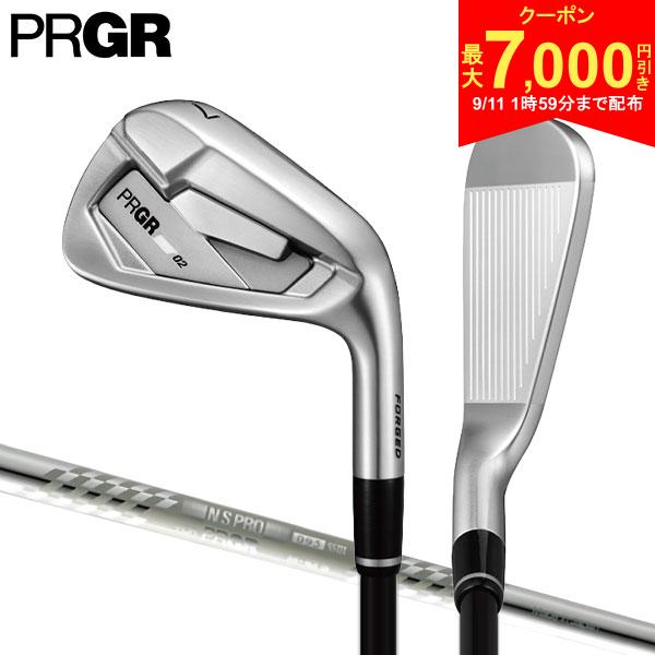 【11日1時59分まで!最大7,000円引きクーポン！】プロギア 02 アイアンセット 5本組(6-P) スペックスチール Ver.2 スチールシャフト
