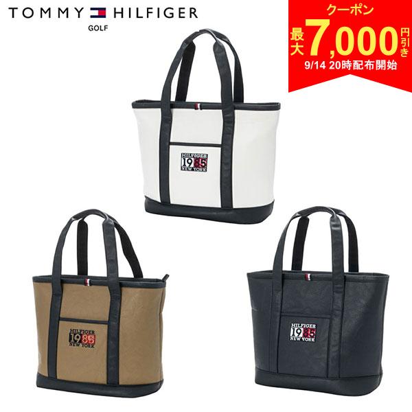 この商品の特徴即日出荷レザー調PU生地を使った高級感あるトートバック。控えめながらアップリケ刺繍で表現したロゴで、タウンユースもしやすいデザインです。ポケットは外側に差し込みポケット、内側にファスナー付きポケットを採用。スペック素材合成皮革(PU)サイズ (cm)W38×D20×H40カラーホワイト(00),ベージュ(29),ネイビー(30)生産国中国発売日：2023年ゴルフバッグ TOMMY HILFIGER