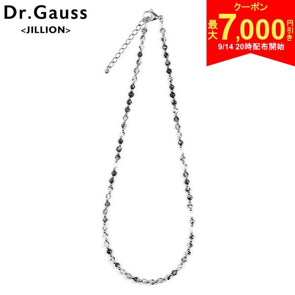 この商品の特徴取り寄せ商品につきましては、通常3-6営業日での出荷が目安となります。仕入れ先の在庫状況により変動致しますので確認後メールにて納期回答させて頂きます。ブラックルチルクォーツを使用した、唯一無二のDr.ガウスDr.ガウス＜Jillion＞は「ブラックルチルクォーツ」を使用したモデルです。愛称の＜Jillion＞は”ジリオン”と読み「無数」という意味があります。ブラックルチルクォーツの特徴である針状の結晶が無数に存在し同じ特徴のものが二つとないことから、愛称として使用しました。磁気ネックレスには見えないデザインは、シンプルなアーバン・ウェアと相性抜群。ジェンダーレスなデザインなのでお好きなファッションと自由に組み合わせてお使いいただけます。プライベートと仕事の境界線があいまいになった現代のライフスタイルに合う、首元から毎日のコンディショニングに活躍してくれる新しい磁気ネックレスです。 金属アレルギーの方に配慮したパーツをネックレスに使用金属アレルギーの方でも安心してお使いいただけるよう、天然石やステンレスSUS304、316L）パーツをはじめ、ワイヤーには水分に強く、形状記憶性に優れ医療用としても使用されているTi-Ni形状記憶合金を採用。 軽量でストレスにならない使い心地毎日の使用には重さも重要です。Dr.ガウスは重厚な見た目からは想像出来ないくらい軽量です。■サイズ展開■最大磁束密度160mTの磁気のチカラ最大磁束密度160mTの異方性磁石（径方向異方性）をネックレスの左右均等位置に配置しデザインをしました。磁気が血流を促進するのは磁石から発生する磁場が装着部位の血管内の内皮細胞に働きかけることにより「一酸化窒素（No）=血管内拡張物質」の産生を促進して血管を拡張することで血液の流れが良くなり、コリを解消すると当社は考えます。 ■睡眠中もコリ・血行を改善■安心の自社製造「Dr.ガウス」は、山梨県にある自社内で1本、1本手作業で製造をしています。パーツの品質のチェックや、磁石、天然石の検品などを製造をしながら人の目や検査機器を使用し実施しております。 【ご購入前にお読みください】■ペースメーカーなどの電磁障害の受けやすい体内植込み型医用電気機器を使用している方は機器に重大な影響を与える可能性があるため使用をしないでください。■本製品の改造等は絶対に行わないでください。■本製品は添付文書をよくご覧のうえ正しくご使用ください。■本製品は磁石を使用したパーツを使用しております。小さなお子様へのご使用は誤飲等による重大な事故につながる恐れがございますのでご使用は絶対にしないでください。■天然石を使用しているため、商品写真と実際のお届けの商品のカラー、文様に個体差があります。予めご了承ください。■天然石部分のカラー、文様のご指定はお受けできません。予めご了承ください。スペック医療機器認証番号304AFBZX00005000サイズSサイズ：約45cm（最大約50cmまで調整可能）Mサイズ：約50cm（最大約55cmまで調整可能）Lサイズ：約55cm（最大約60cmまで調整可能）本体重量Sサイズ：約13gMサイズ：約16gLサイズ：約20g素材・フェライト磁石：φ4mm・ブラックルチルクォーツ：φ4mm・天然シリカ鉱石ボール：φ4mm・ステンレスボール：φ2.5mm・高純度人工シリコン鉱石：φ4mm・ステンレス製カニカン・TiNi製形状記憶ワイヤー付属品・医療機器添付文章・商品説明書・保証書・Dr.ガウスハンドブック・商品保護ポーチ製造国日本