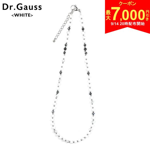 この商品の特徴取り寄せ商品につきましては、通常3-6営業日での出荷が目安となります。仕入れ先の在庫状況により変動致しますので確認後メールにて納期回答させて頂きます。ホワイトとグレーのマーブルカラーが特徴の天然石「ハウライト」をメインに使用したDr.ガウス ＜ホワイトver.＞がシリーズに仲間入り。爽やかなホワイトカラーは、春・夏のTシャツスタイルの首元のアクセントにピッタリ。Dr.ガウスは、天然石と最大磁束密度160mTのフェライト磁石を贅沢に使用し、見た目には磁気ネックレスには見えないデザインが特徴です。シンプルでありながら、その強力なパフォーマンスで装着部位のコリと血行の改善に効果を発揮します。さらに、睡眠中もコリと血行を改善し、快適な睡眠環境をサポートする効果も期待できます。ジュエリーベースのジェンダーレスなデザインは、男性、女性関係なく自由にお使いいただけ、どんなファッションとも相性抜群。仕事とプライベートの境界線がなくなってきている現代のライフスタイルにフィットし、ビジネス、スポーツ、日常などのシーンでファッションを選ばずに使え、首元に贅沢な魅力と確かな効果をプラス。全ての方の「可能性を解き放つ」新しい磁気ネックレスです。金属アレルギーの方に配慮し、天然石やステンレス（SUS304、316L）パーツを使用。ワイヤーには水分に強く、形状記憶性に優れたTi-Ni形状記憶合金を採用。ネックレスの重さも見た目以上に軽量です。チェーンアジャスター付なので各サイズ+5cm（約）のサイズ調整が可能です。【ハウライト】ホワイトとグレーのマーブルカラーが特徴の石です。ハウライトは、経年と共に表面がマットな質感になり、石本来の個性の出てくる事が特徴の石になります。パワーストーンとしても人気の高い石になります。※マットな質感になる症状は不具合ではなく天然石の特徴です。硬度は他の天然石に比べると柔らかい石になります。強い衝撃は割れ、欠けの原因になります。予めご了承ください。※Dr.ガウス＜ホワイトver.＞はDr.ガウスの愛称です。※磁気ネックレスは、継続をして使用する事が大事です。■サイズ■最大磁束密度160mTの磁気のチカラ最大磁束密度160mTの異方性磁石（径方向異方性）をネックレスの左右均等位置に配置しデザインをしました。磁気が血流を促進するのは磁石から発生する磁場が装着部位の血管内の内皮細胞に働きかけることにより「一酸化窒素（No）=血管内拡張物質」の産生を促進して血管を拡張することで血液の流れが良くなり、コリを解消すると当社は考えます。 ■睡眠中もコリ・血行を改善■安心の自社製造「Dr.ガウス」は、山梨県にある自社内で1本、1本手作業で製造をしています。パーツの品質のチェックや、磁石、天然石の検品などを製造をしながら人の目や検査機器を使用し実施しております。 【ご購入前にお読みください】■ペースメーカーなどの電磁障害の受けやすい体内植込み型医用電気機器を使用している方は機器に重大な影響を与える可能性があるため使用をしないでください。■本製品の改造等は絶対に行わないでください。■本製品は添付文書をよくご覧のうえ正しくご使用ください。■本製品は磁石を使用したパーツを使用しております。小さなお子様へのご使用は誤飲等による重大な事故につながる恐れがございますのでご使用は絶対にしないでください。■天然石を使用しているため、商品写真と実際のお届けの商品のカラー、文様に個体差があります。予めご了承ください。■天然石部分のカラー、文様のご指定はお受けできません。予めご了承ください。スペック医療機器認証番号304AFBZX00005000サイズSサイズ：約45cm（最大約50cmまで調整可能）Mサイズ：約50cm（最大約55cmまで調整可能）Lサイズ：約55cm（最大約60cmまで調整可能）本体重量Sサイズ：約13gMサイズ：約16gLサイズ：約20g素材・フェライト磁石：φ4mm・ハウライト：φ4mm・天然シリカ鉱石ボール：φ4mm・ステンレスボール：φ2.5mm・高純度人工シリコン鉱石：φ4mm・ステンレス製カニカン・TiNi製形状記憶ワイヤー付属品・医療機器添付文章・商品説明書・保証書・Dr.ガウスハンドブック・商品保護ポーチ製造国日本