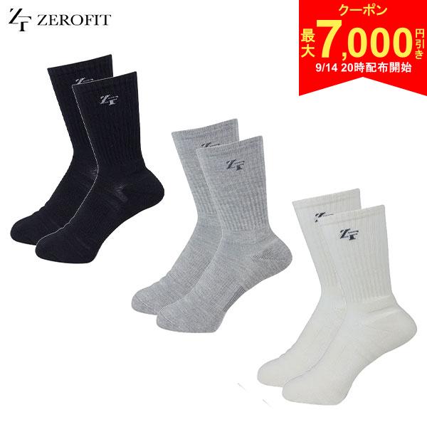 この商品の特徴即日出荷ブラックグレーアイボリーアンチバクテリア スポーツソックス ミドル2足セットゼロフィットソックスを履いたことがない方や機能性ソックスを初めての方、まずはここからお試しください。各色2足セットのお買い得価格になります。土踏まずを強めに引き締めるアーチサポート。ムレを抑えシューズ内をフレッシュな状態に保つエアベンチレーション。ニオイの原因菌を99%抑制する抗菌防臭ポリジン加工。細部にわたり多くの機能を備えたサポートソックスです。スポーツはもちろん、長時間の立ち仕事など、足に負担のかかる作業にもおすすめです。この製品は、糸から、染色、編み立て、縫製の全てを日本国内で行っています。エアベンチレーション独自の溝状凹凸構造がシューズ内に通気を生み出し、ムレを抑えフレッシュに保ちます。アーチサポート土踏まずのアーチを引き締め、疲労の原因となる筋力の緩みを抑えます。運動時のパフォーマンス向上につながります。抗菌防臭「ポリジン」スウェーデン生まれの「ポリジン」。 じつはニオイの原因は汗そのものではなく、汗を含んだ繊維に繁殖するバクテリア。 この発生を銀イオンを活用した独自の技術で徹底的に抑え込むのが「ポリジン」です。 ポリジンの銀イオンの力でニオイの原因菌を99%以上制菌するので、清潔な状態をキープします。また、洗濯しても効果が持続。スペック素材ポリエステル,レーヨン,ポリウレタンタイプスポーツソックス(ミドル丈)サイズ(cm)M(25.0～27.0)カラーブラック,グレー,アイボリー原産国日本発売日：2025年ZEROFIT 靴下