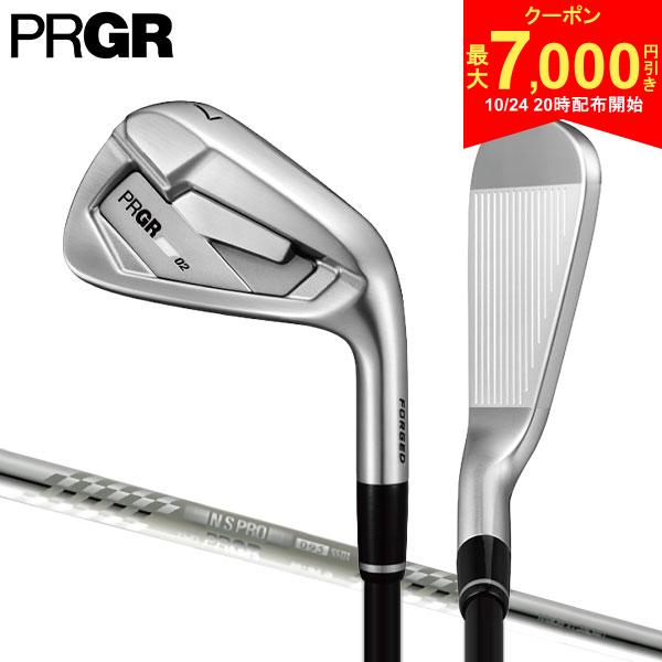 【24日20時開始!最大7,000円引きクーポン！】プロギア 02 アイアンセット 5本組(6-P) スペックスチール Ver.2 スチールシャフト