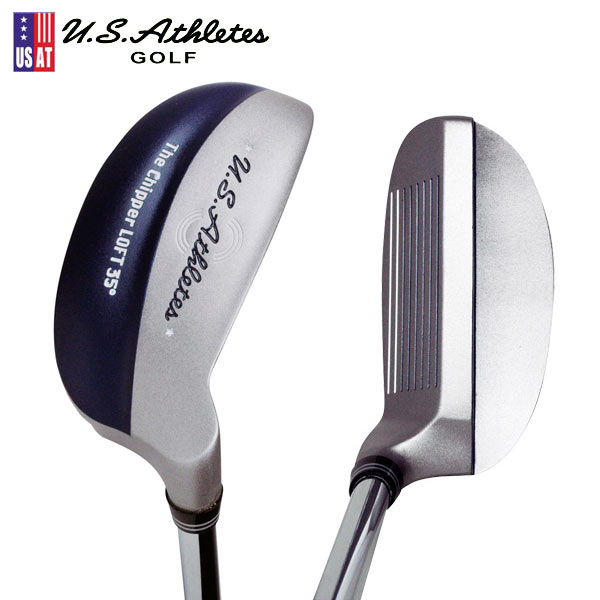 乐天商城 - 【送料無料】USアスリート ゴルフ USPT-6713 チッパー オリジナルスチールシャフト 35インチ U.S.Athlete