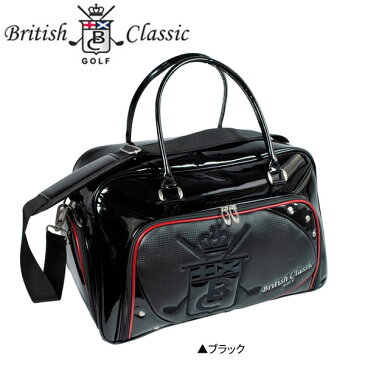 ブリティッシュ クラシック ゴルフ BCBB-7289 ボストンバッグ ブラック British Classic【ブリティッシュ クラシック】【ボストンバッグ】