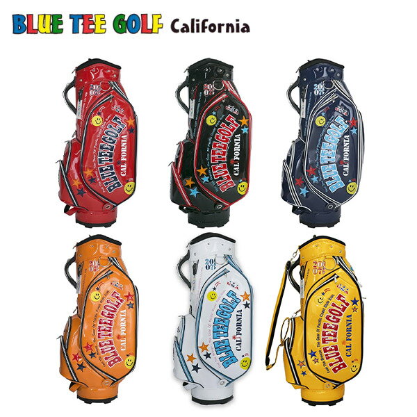 ブルーティーゴルフ エナメル CB-005 カート キャディバッグ Blue Tee Golf ゴルフバッグ CB005【あす楽対応】
