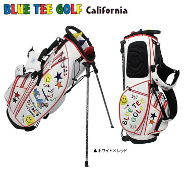 ブルーティーゴルフ スマイル&カート CB-008 スタンド キャディバッグ BlueTee Golf ゴルフバッグ【ブルーティーゴルフ】【キャディバッグ】【あす楽対応】