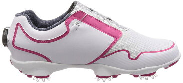 【レディース】 フットジョイ ゴルフ FJ スポーツ TF ボア 96209 ゴルフシューズ ホワイト×ピンク FootJoy WT×PI【フットジョイ】【ゴルフシューズ】