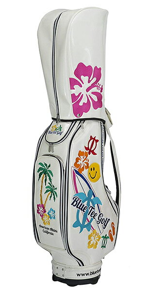 ブルーティー ゴルフ アロハオンザビーチ BTG-CB009 カート キャディバッグ BlueTee Golf ALOHA on the Beach ゴルフバッグ【あす楽対応】