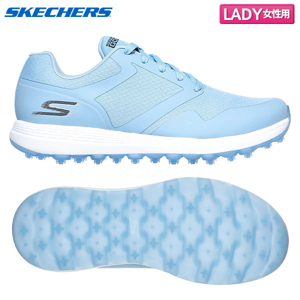 【レディース/送料無料】 スケッチャーズ ゴーゴルフ マックス フェード 14876 ゴルフシューズ ライトブルー SKECHERS MAX FADE フェイド【スケッチャーズ】【ゴルフシューズ】