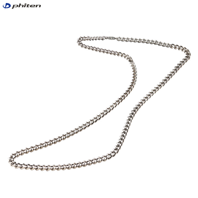 [土日祝も出荷可能]ファイテン チタンチェーンネックレス 65cm phiten【あす楽対応】