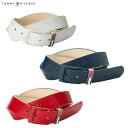 【送料無料】トミーヒルフィガー ゴルフ THMB8FV1 エンボス加工 ロゴ ベルト Tommy Hilfiger LOGO EMBOSSED【あす楽対応】