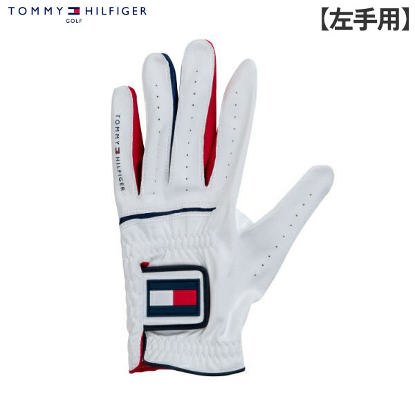Rakuten - 【左手用】トミーヒルフィガー ゴルフ THMG801 ゴルフグローブ ホワイト(00)