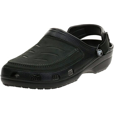 【送料無料】 クロックス ユーコン ウ゛ィスタ クロッグ メン 205177 サンダル ブラック×ブラック crocs