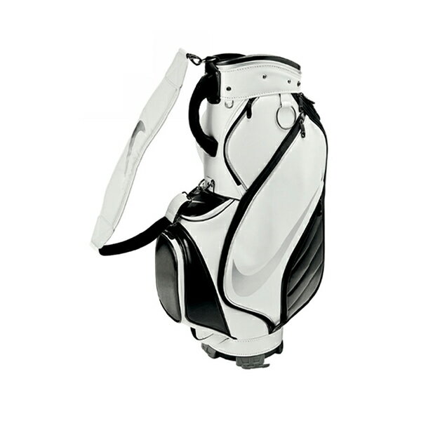 [~4/27最大1,500円OFFクーポン]ナイキ ゴルフ アジアカート GF3006 カート キャディバッグ ホワイト×シルバー(154) NIKE ゴルフバッグ