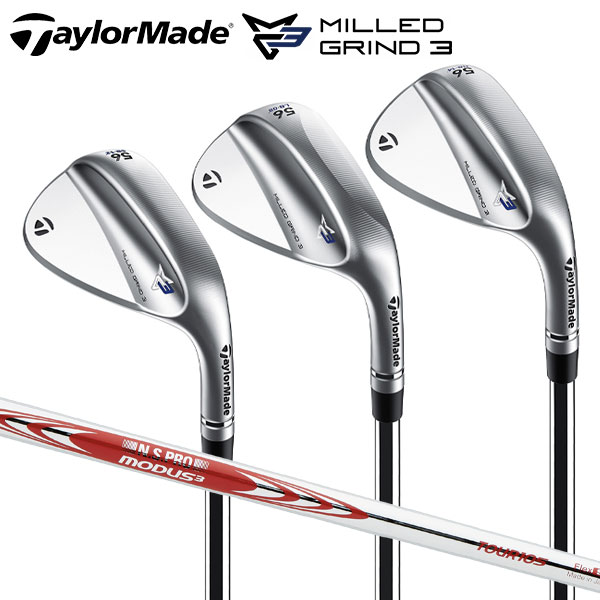 テーラーメイド ゴルフ ミルドグラインド3 クローム MG3 ウェッジ NSプロ モーダス3 ツアー105 スチールシャフト TaylorMade MILLED GRIND3