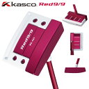 キャスコ ゴルフ レッド 9/9 WB-009 ボックスタイプ パター Red9/9専用オリジナルシャフト kasco Red9/9 White Back ホワイトバック アカパタ【あす楽対応】 その1