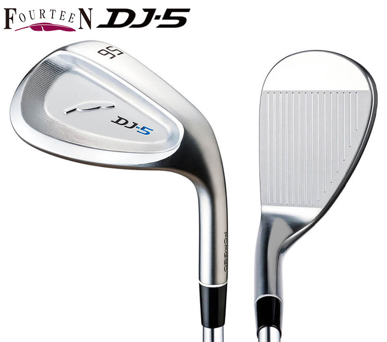 【送料無料】フォーティーン ゴルフ DJ-5 ニッケルクロムメッキ ウェッジ TS-114w スチールシャフト FOURTEEN DJ5【あす楽対応】