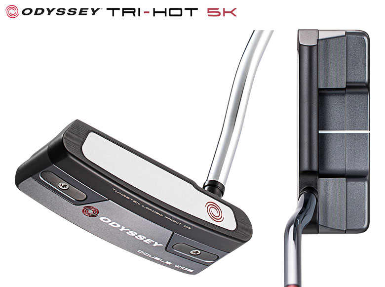 オデッセイ ゴルフ TRI-HOT 5K DOUBLE WIDE DB トライホット ダブルワイド パター STROKE LAB 70C RED シャフト ODYSSEY ストロークラボ【あす楽対応】 2