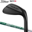 タイトリスト ゴルフ ボーケイデザイン SM9 ジェットブラック ウェッジ NSプロ 950GH ネオ スチールシャフト TITLEIST VOKEY DESIGN スピンミルド neo