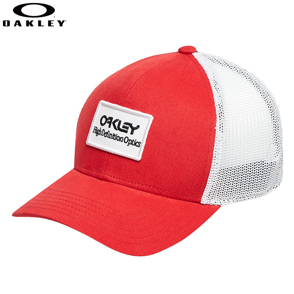 オークリー FOS900906 B1B Hdo Patch Trucker メッシュ キャップ RED LINE(465) OAKLEY【あす楽対応】