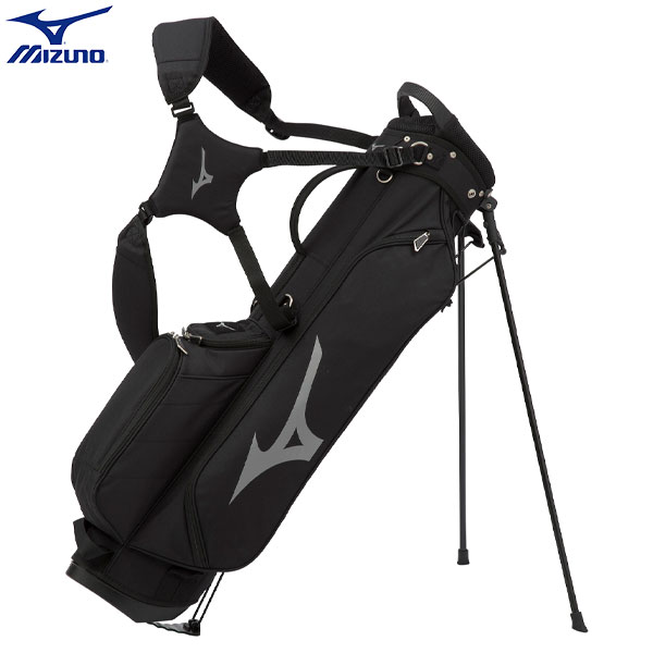 ミズノ ミズノ Tour Slim Stand 5LJC222609 スタンド キャディバッグ ブラック MIZUNO ゴルフバッグ ツアースリムスタンド