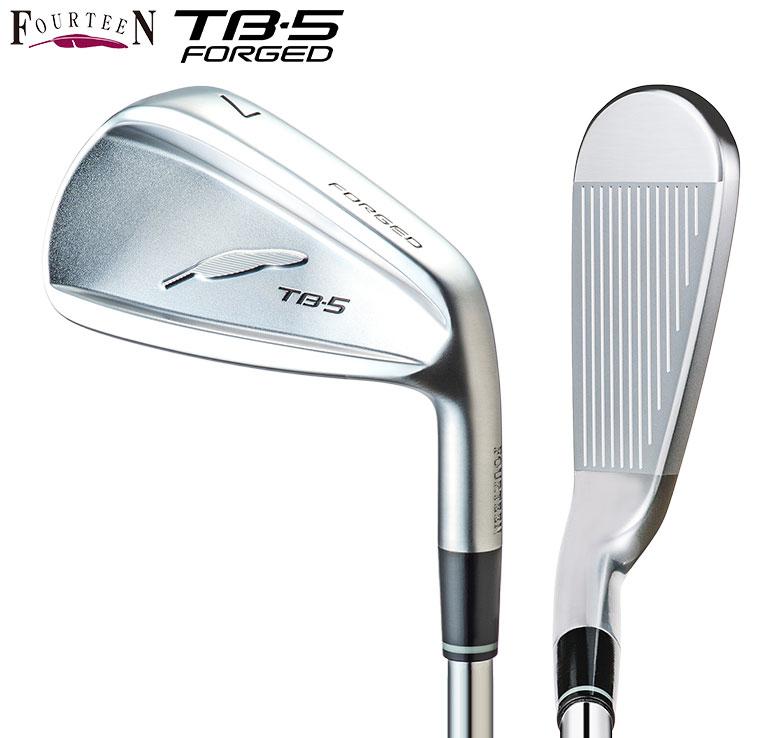 フォーティーン TB-5 FORGED アイアンセット 5本組(6-P) FS90i スチールシャフト FOURTEEN【あす楽対応】