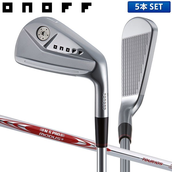 オノフ クロ フォージド アイアンセット 5本組 6-P N.S.PRO MODUS3 TOUR 105 スチールシャフト ONOFF KURO FORGED 黒 あす楽対応 