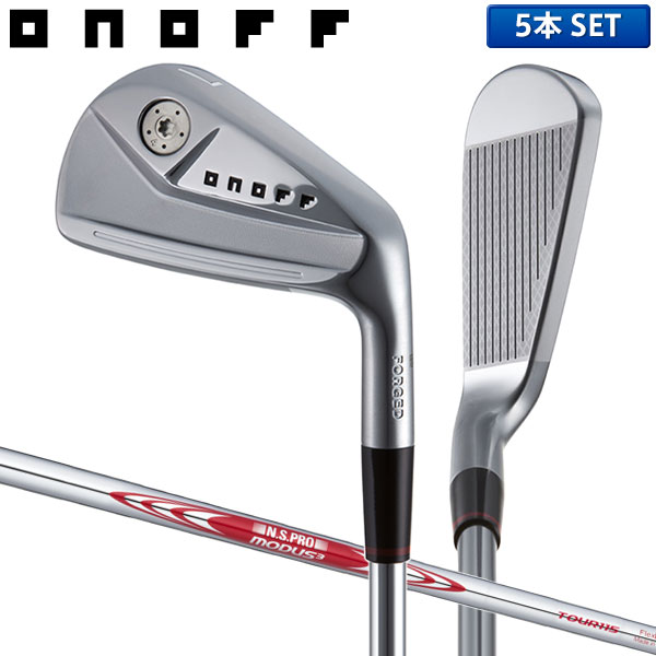 オノフ クロ フォージド アイアンセット 5本組(6-P) N.S.PRO MODUS3 TOUR 115 スチールシャフト ONOFF KURO FORGED 黒【あす楽対応】