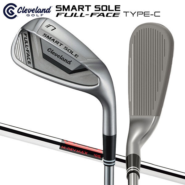 【送料無料】クリーブランド ゴルフ スマートソール FULL-FACE TYPE-C チッパー ウェッジ KBS Hi-Rev MAX105スチールシャフト