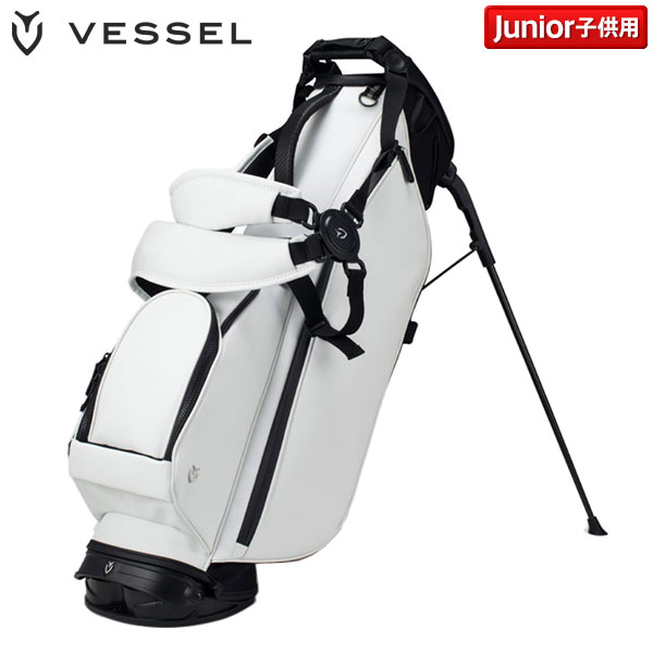 【ジュニア用】ベゼル JUNIOR 7230322 スタンド キャディバッグ WHITE ゴルフバッグ