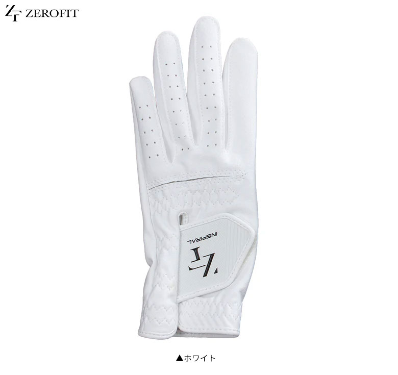 【送料無料/左手用】イオンスポーツ インスパイラル ゴルフグローブ ホワイト