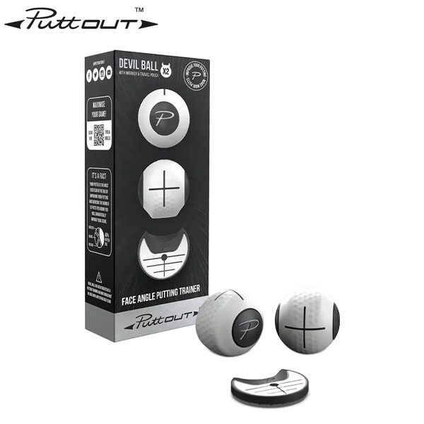 【送料無料】パットアウト デビルボール PUT-DEVILBALL 練習器具