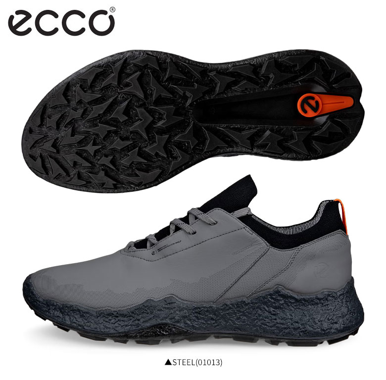 エコー BIOM H5 EG138014 スパイクレス ゴルフシューズ STEEL(01013)
