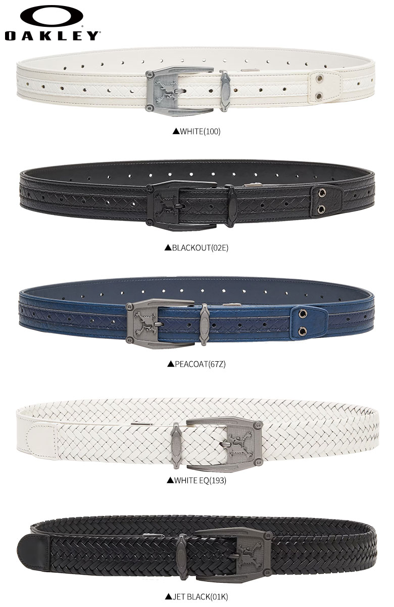 【送料無料】オークリー ゴルフ FOS901604 スカル ベルト