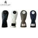 【送料無料】ラヘラ ゴルフ ランダムステッチ L-593 レザー ユーティリティー用 ヘッドカバー